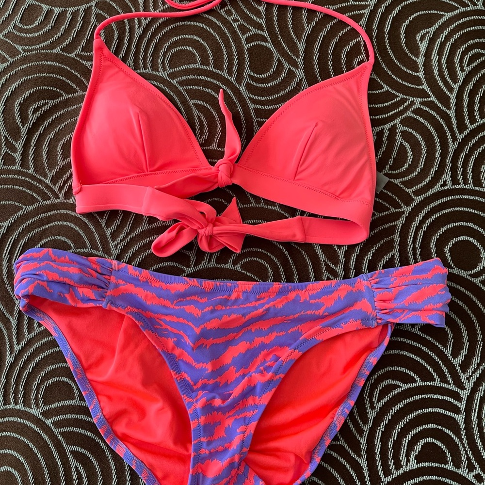 Victoria's Secret Pink and Purple Swimwear